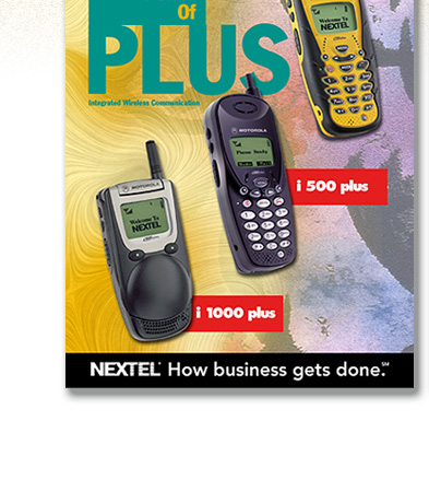 Nextel trade show posters